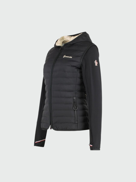 MONCLER - Campera Maglia Negro