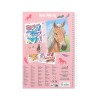 Libro creativo con stickers y para colorear Crea tu caballo Blaze Libro creativo con stickers y para colorear Crea tu caballo Blaze