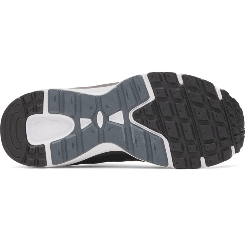 UA W Tech Runner-WHT BLK-001