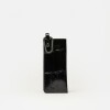 Estuche Ruby en cuero grabado croco Negro