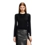 Polerones Para Mujer M-Alinesa Knitwear Negro