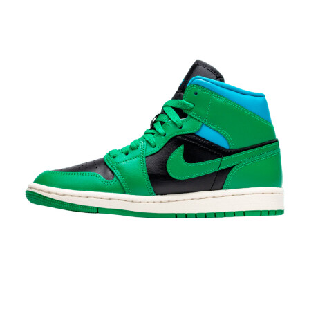 Championes Jordan Air Mid 1 Green