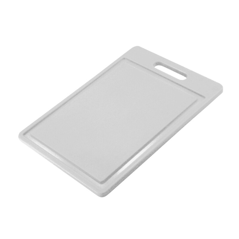 Tabla para Picar de Plástico Blanco 35x25x1.2cm Tabla para Picar de Plástico Blanco 35x25x1.2cm