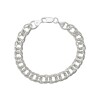Pulsera cubana - Plata 925 - Sin piedra - PU3845 sinpiedra