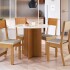 Conjunto Comedor Redondo 4 sillas Alice 10085.1 Indekés Freijo | Off White Conjunto Comedor Redondo 4 sillas Alice 10085.1 Indekés Freijo | Off White