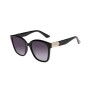 Lentes de Sol Senhor Dos Aneis Cuadrado - Mujer Gradiente/Negro