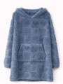 PIJAMA HOODIE ANA AZUL