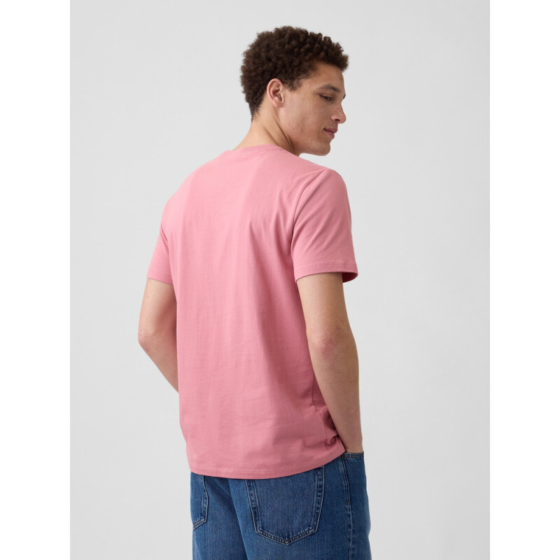 V-FRCH MINI LOGO TEE ROSEBERRY