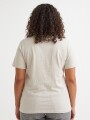 REMERA LESSA BEIGE CLARO