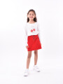 FALDA JOSEFINA ROJO