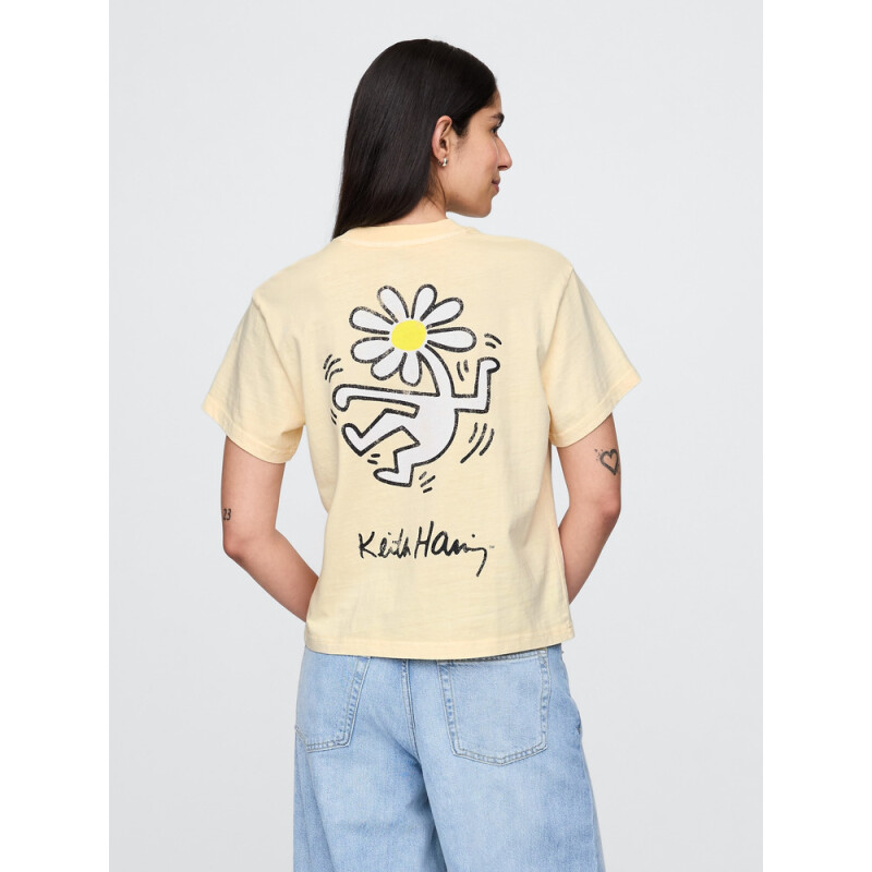 GRAPHICS 3PL - SS ART TEES VANILLA PUDDING