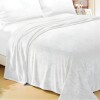 Frazada Home Class de Flannel 1 Plaza Blanco