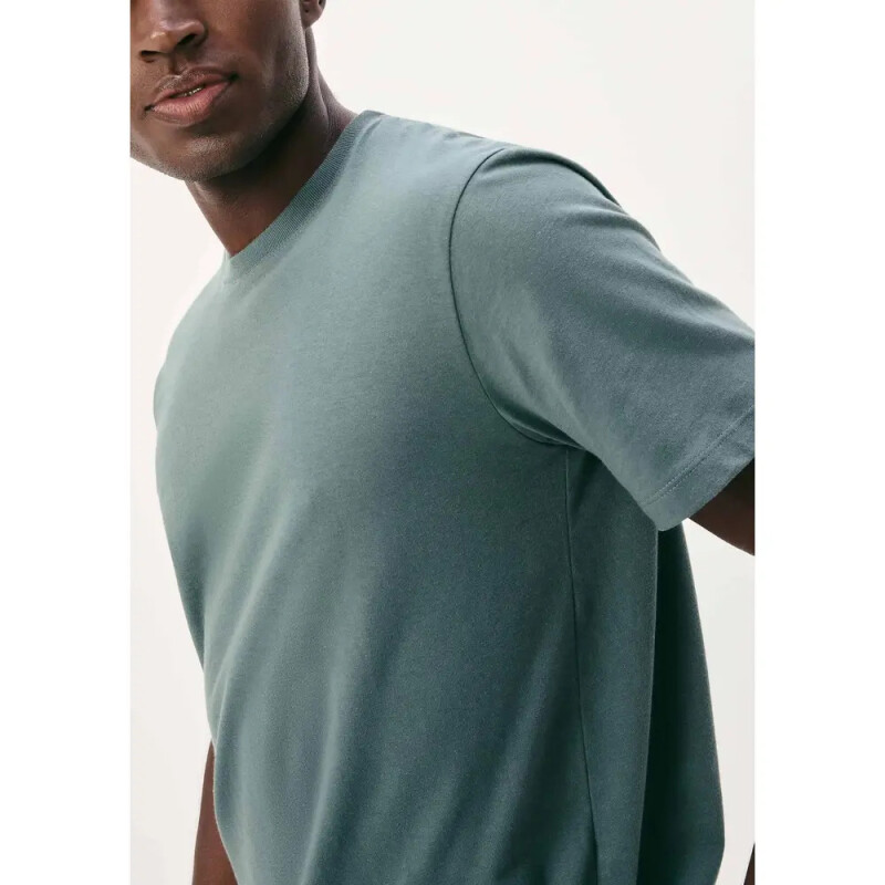 CAMISETA MM MASC VERDE ESCURO