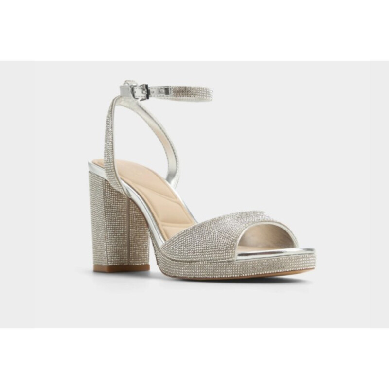ALLURING SILVER SYNTHETIC SILVER
