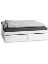 Cama c/almacenaje 90/King 180x200 TANGBJERG bl Cama c/almacenaje 90/King 180x200 TANGBJERG bl