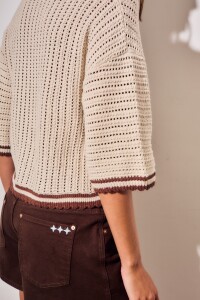Sweater Polo Chocolate