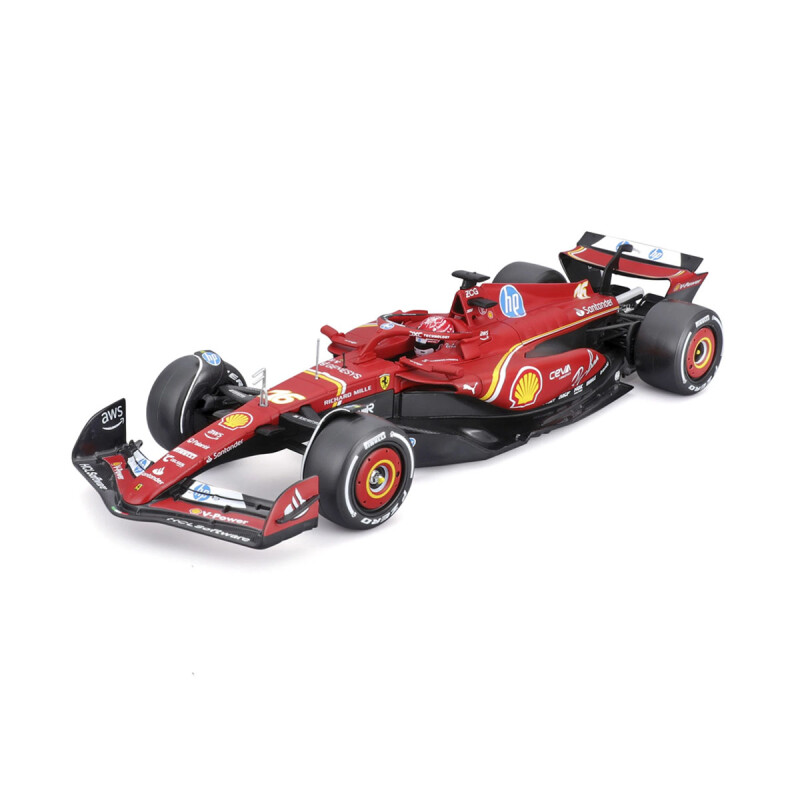Auto Formula 1 Ferrari Escala 1:24 Charles Leclerc Bburago Auto Formula 1 Ferrari Escala 1:24 Charles Leclerc Bburago