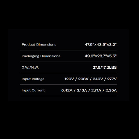 PANEL LED FLEXSTAR 645W DIMMABLE PLEGABLE SE SERIE SAMSUNG | POR ENCARGUE PANEL LED FLEXSTAR 645W DIMMABLE PLEGABLE SE SERIE SAMSUNG | POR ENCARGUE