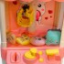 Máquina Infantil Grúa Agarra Juguetes Peluches Con Sonido Variante Color Rosa
