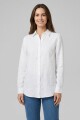 Camisa m/l liviana BLANCO