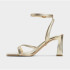 STELLARE OTHER BLACK LEATHER GOLD