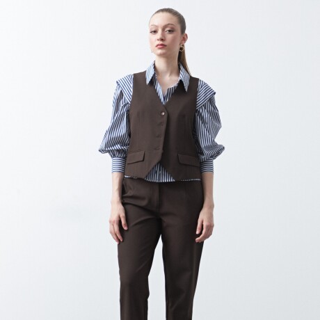 CHALECO EVERLY Chocolate