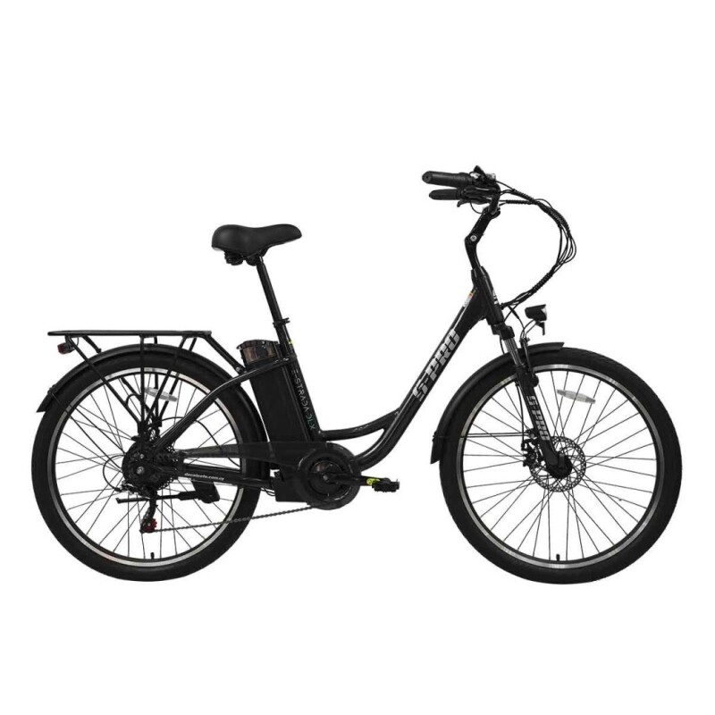 Bicicleta Electrica S-pro E-strada Dlx Verde Oscuro