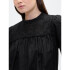 V-SS EYELET SCALLOP TOP BLACK 22