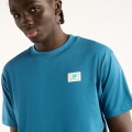 Remera New Balance de Hombre - Woven Label - MT53928STS BLUE