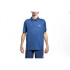 RAPID POLO T-SHIRT MEN BLACK BLUE MELANGE