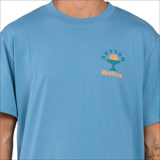 Remera Rhythm Cantina - Celeste Remera Rhythm Cantina - Celeste