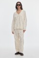 Jean Barrel Dots Cream