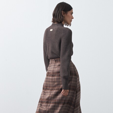 FALDA CHARLINE Marron