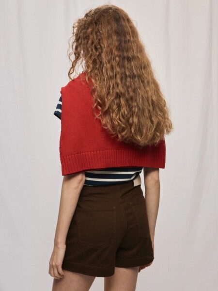 SHORT D.CASSIN TOSSAR CHOCOLATE