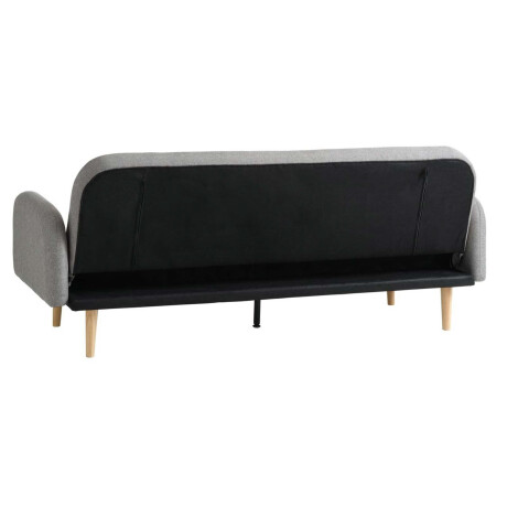 SOFÁ CAMA MADERA-Y-TELA GRIS ZAMORA