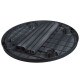 Mesa redonda con patas desmontables 95 cm NEGRO