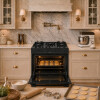Cocina A Gas James 5 Hornallas Negra Con Mesada De Vidrio Negra C 695 V Cocina A Gas James 5 Hornallas Negra Con Mesada De Vidrio Negra C 695 V