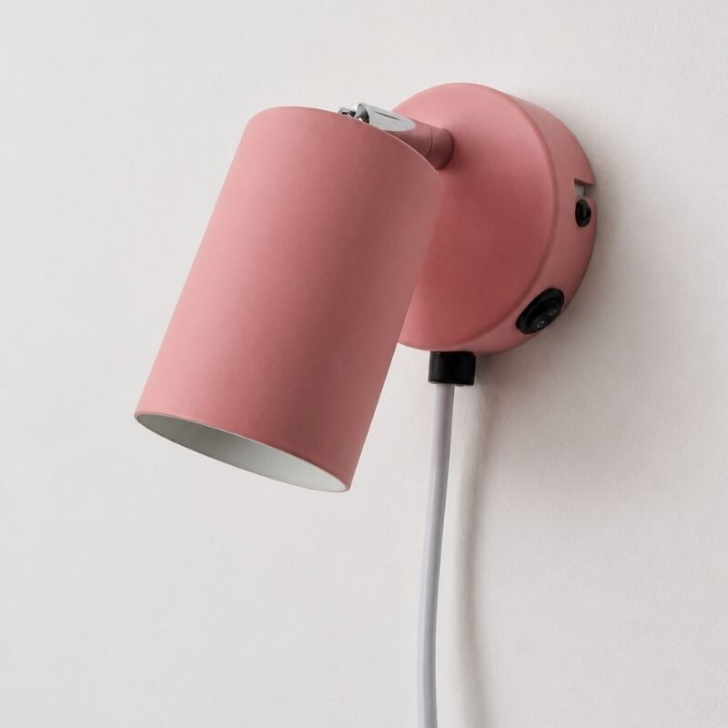 ARTEFACTO BOLD DE ADOSAR ORIENTABLE Luminaria de Pared Bold Rosa
