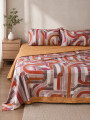 SABANAS 2 PLAZAS SOMMIER BORDEAUX