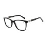 Lentes De Vista De Acetato Cuadrado New Era Negro/Gris