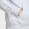 Canguro Adidas Capucha Essentials 3 Rayas Gris