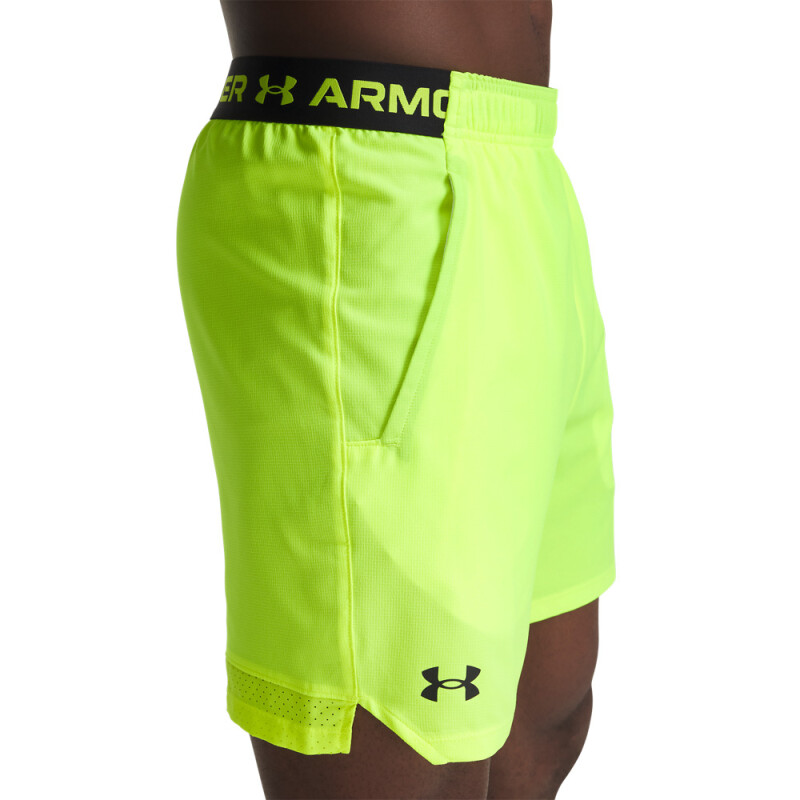 UA Vanish Woven 6in Shorts-YLW YLW-731