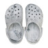 Crocs Classic Watercolor Marbled Clog T - Niños 1 a 5 años Grey Swirl