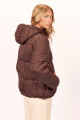 CAMPERA TRANSPORT PUFFER H-marron