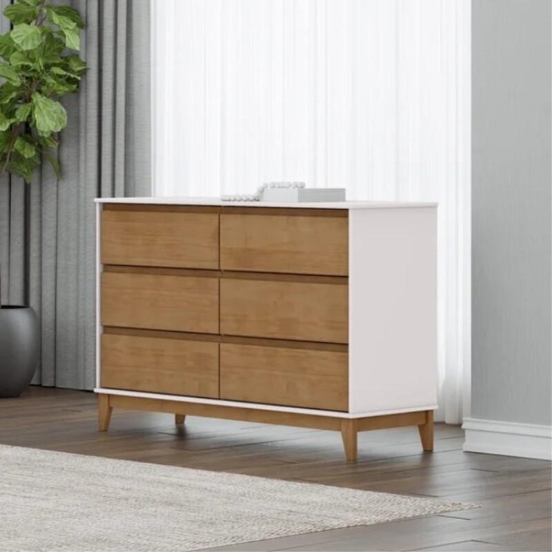 Comoda Prata 6 Cajones 2815 Fn Freijo Comoda Prata 6 Cajones 2815 Fn Freijo