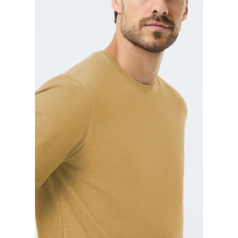 CAMISETA MM MASC AMARELO MEDIO