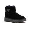 Bota Country Cuero Mujer Negro