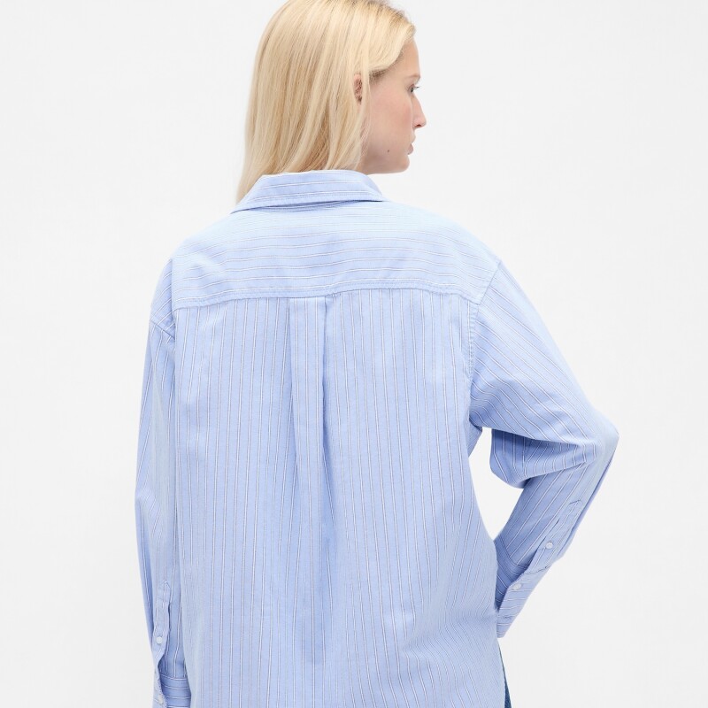 BIG SHIRT - OXFORD BLUE STRIPE