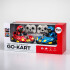Auto Control Remoto Autitos Chocadores Go Karts Con Sonido Color Rojo y Azul