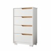 Comoda 4 Cajones - Sole Blanco